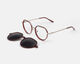 mó THOMAS-ON, burgundy/silver, large