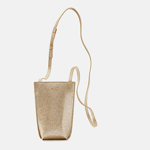 BOLSA GLITTER CHAMPANHE