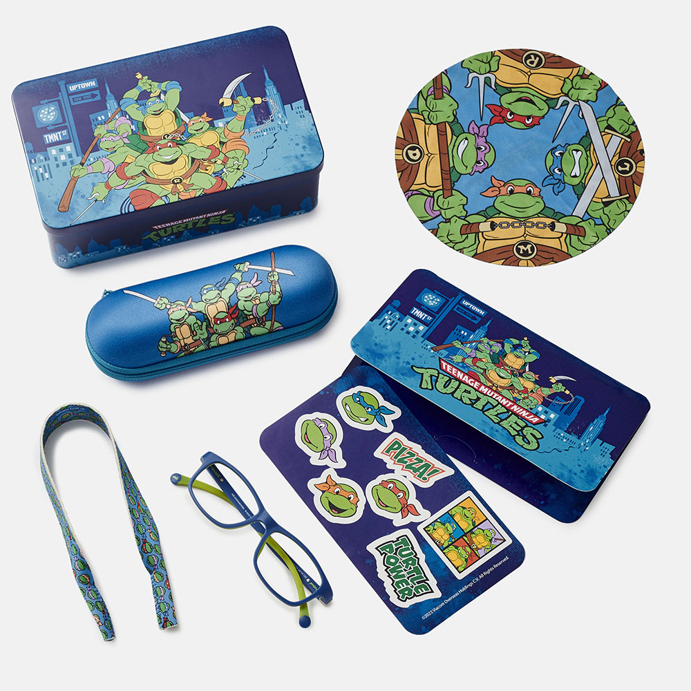 X TORTUGAS NINJA COWABUNGA, blue/green, imagem grande número 2