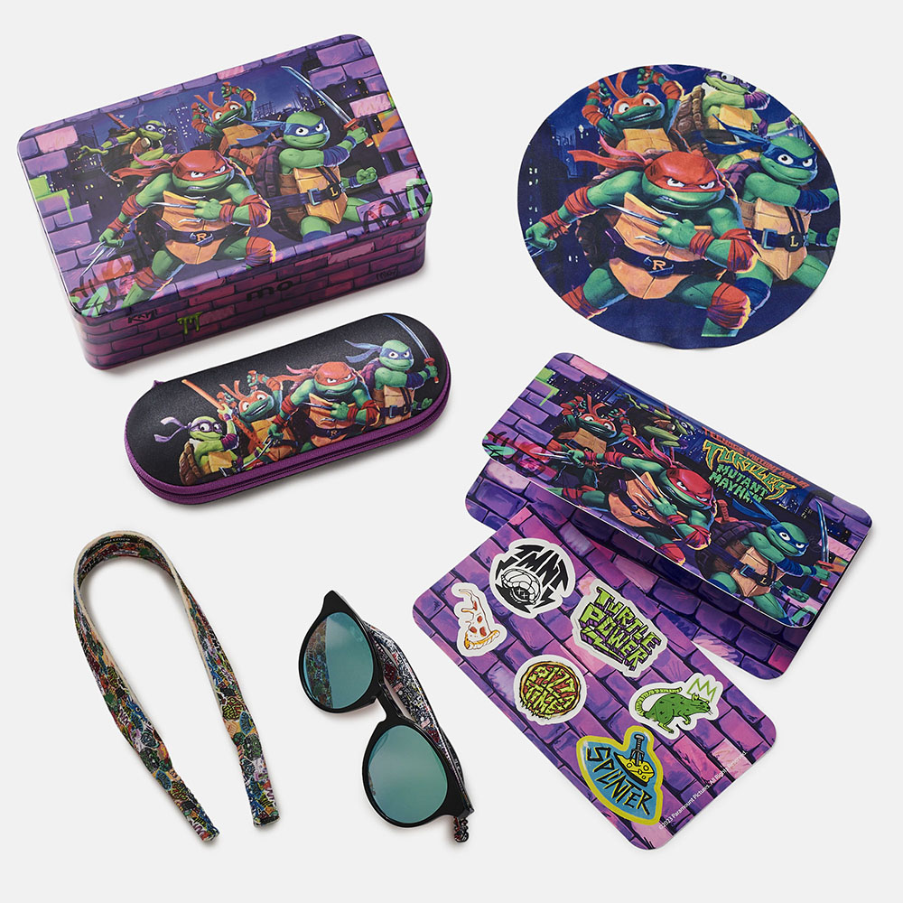 X TORTUGAS NINJA SHELL SUN, black, imagem grande número 2