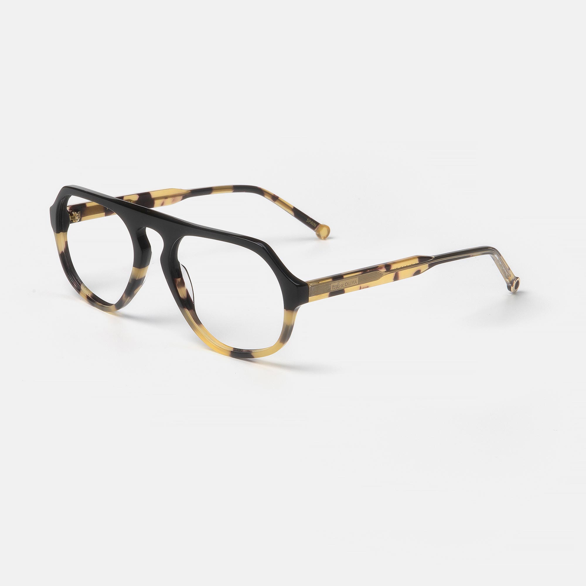 X OLIVA CLOSE, black/carey, imagem grande número 1