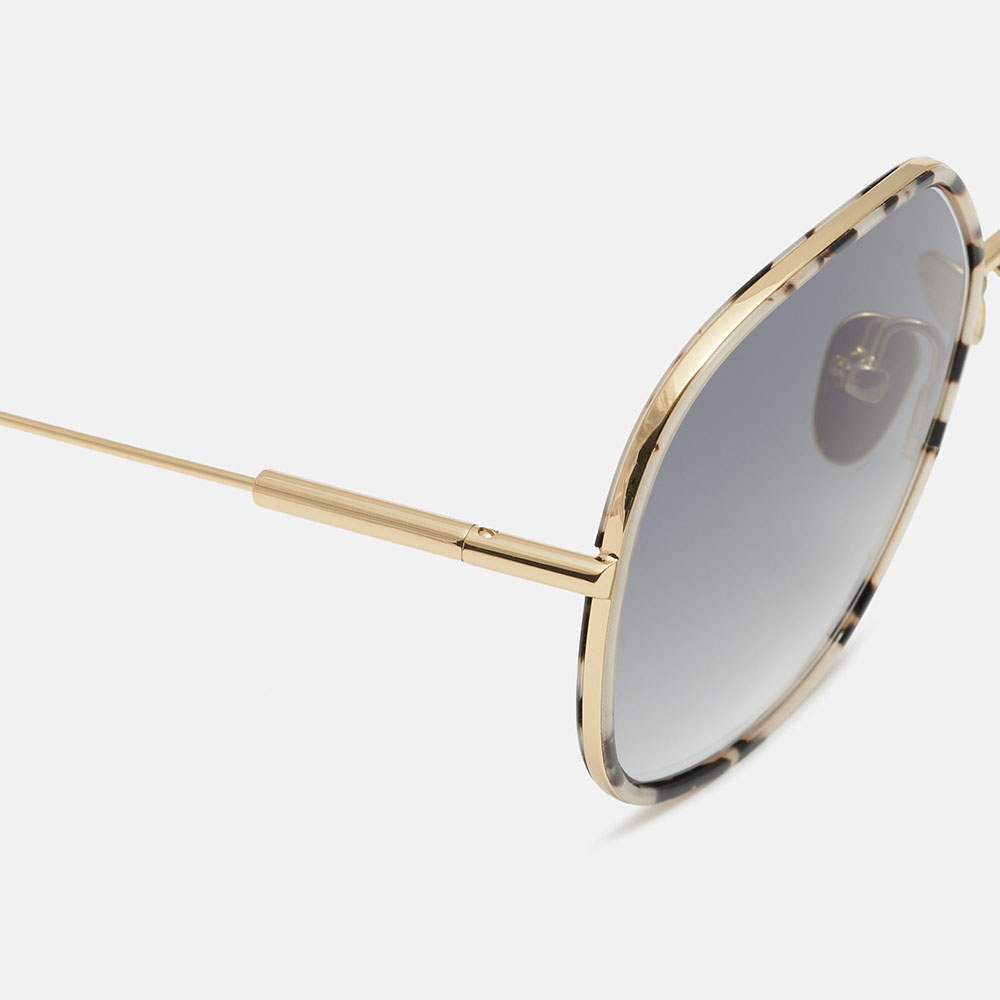 mó STUDIO 009 SUN, white carey/gold, imagem grande número 2
