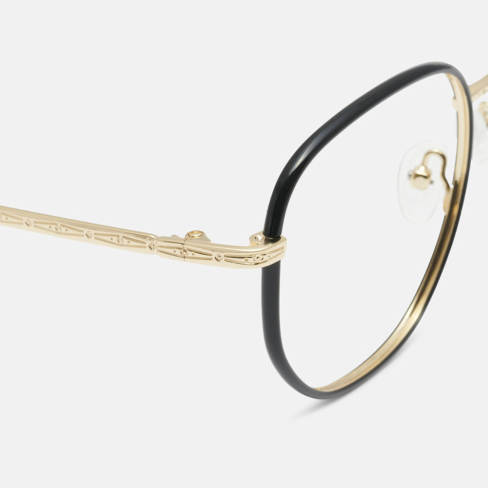 mó MALIK, black/gold, imagem grande número 2