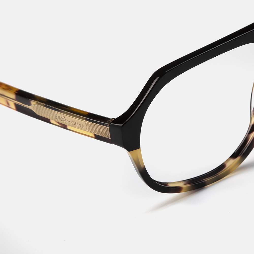X OLIVA CLOSE, black/carey, imagem grande número 2