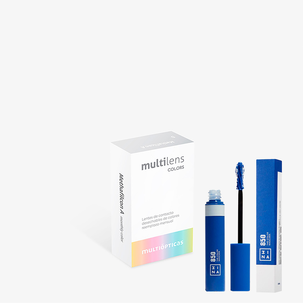 pack multilens color x the color mascara azul eléctrico, , imagem grande número 0