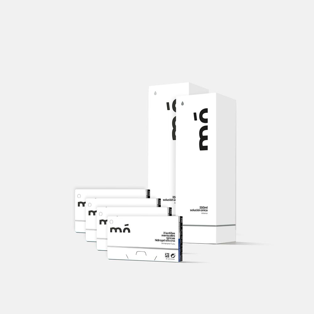PACK 6 MESES MO ADVANCE SILICONE TORICS - ADVANCE, , large image number 0