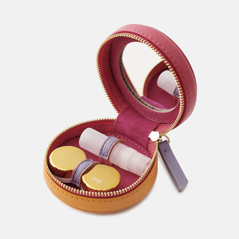 ESTOJO PARA LENTES BLOCKS ROSA/NARANJA  , , imagem grande número 1
