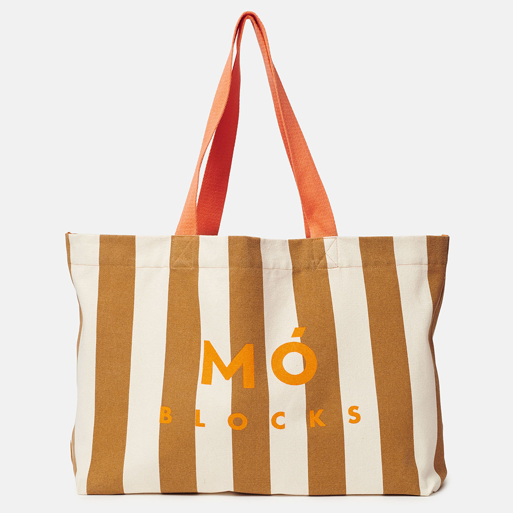 BOLSA BLOCKS BEIGE/MARRON, , imagem grande número 0