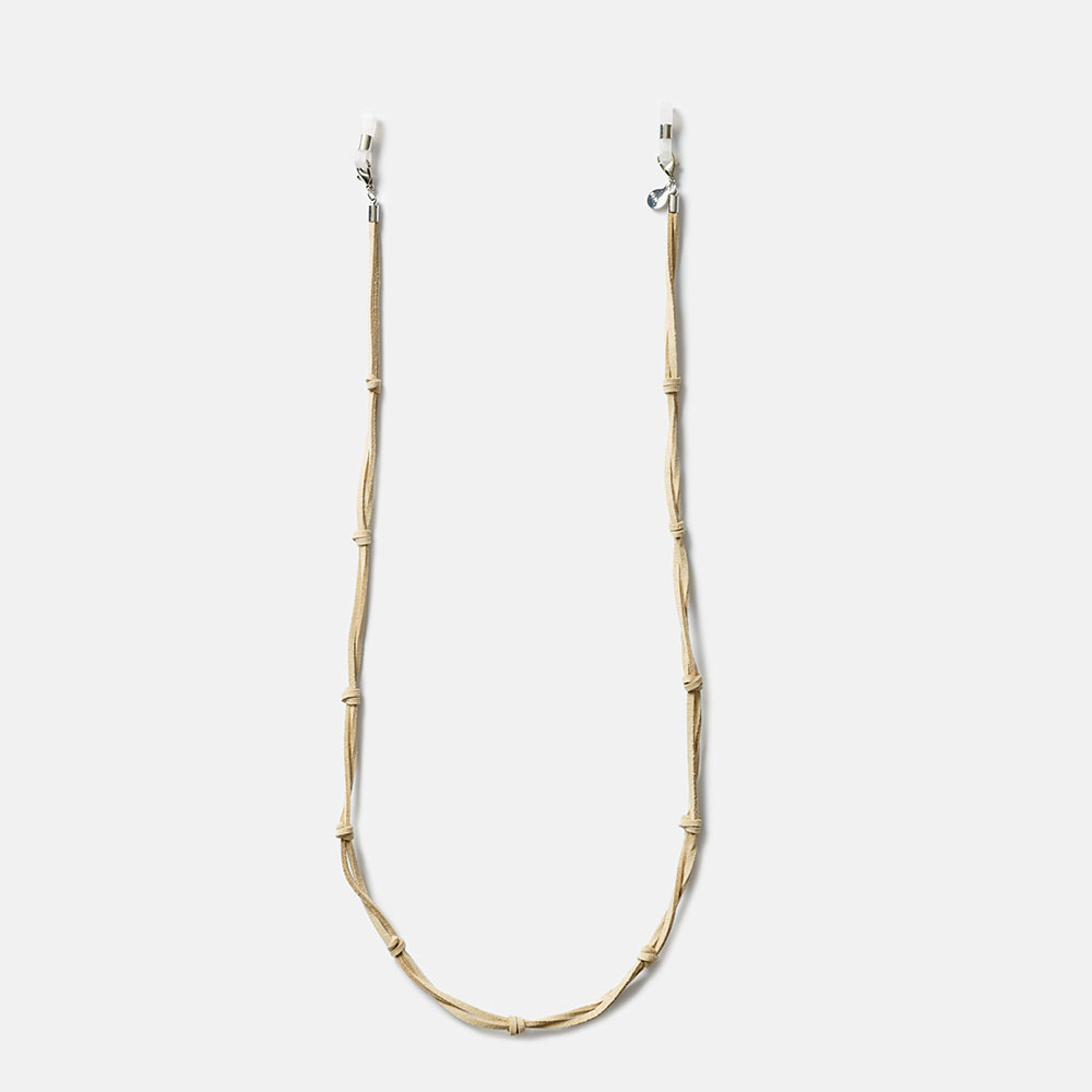 CORDÃO MULTI NÓ BEIGE, , imagem grande número 2