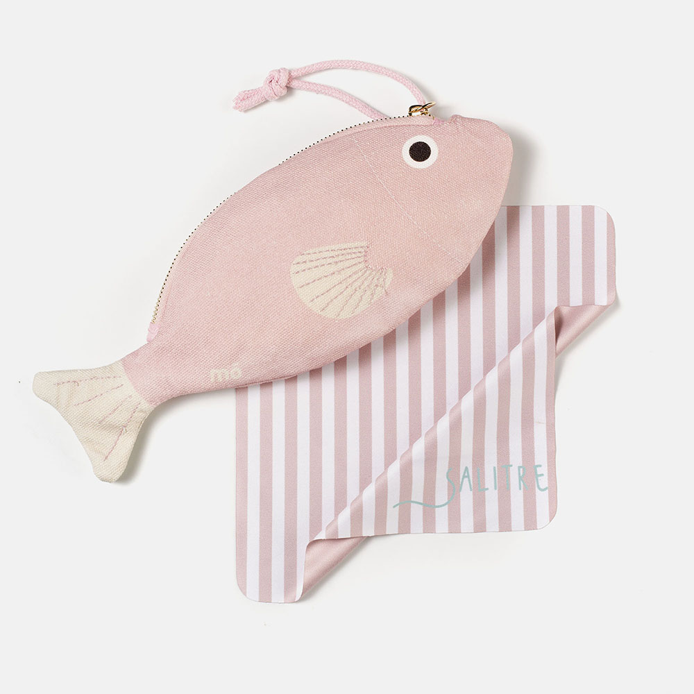 ESTUCHE SALITRE PEZ ROSA , , imagem grande número 0