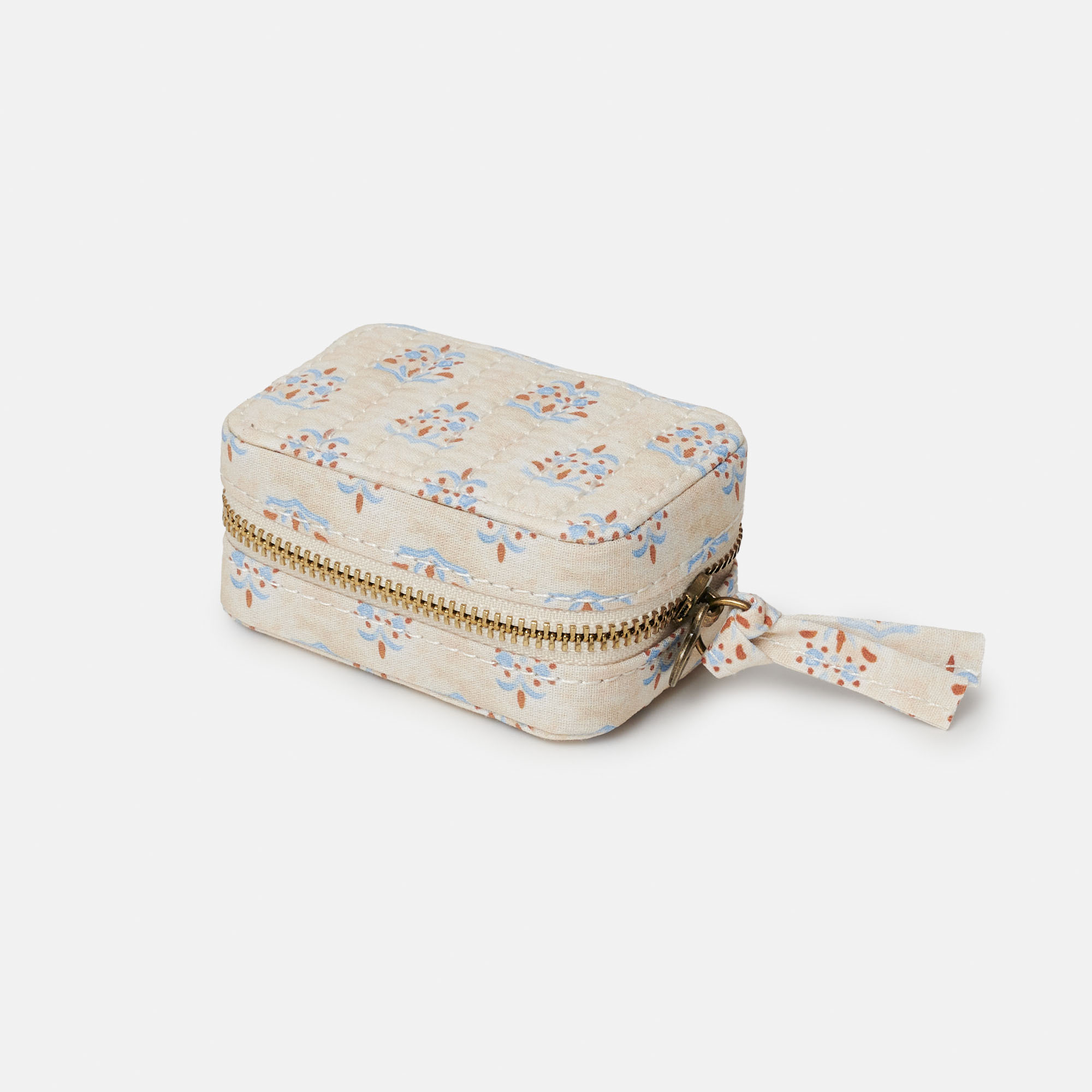 ESTOJO PARA LENTES TAJ PRINT BEIGE, imagem grande número 0