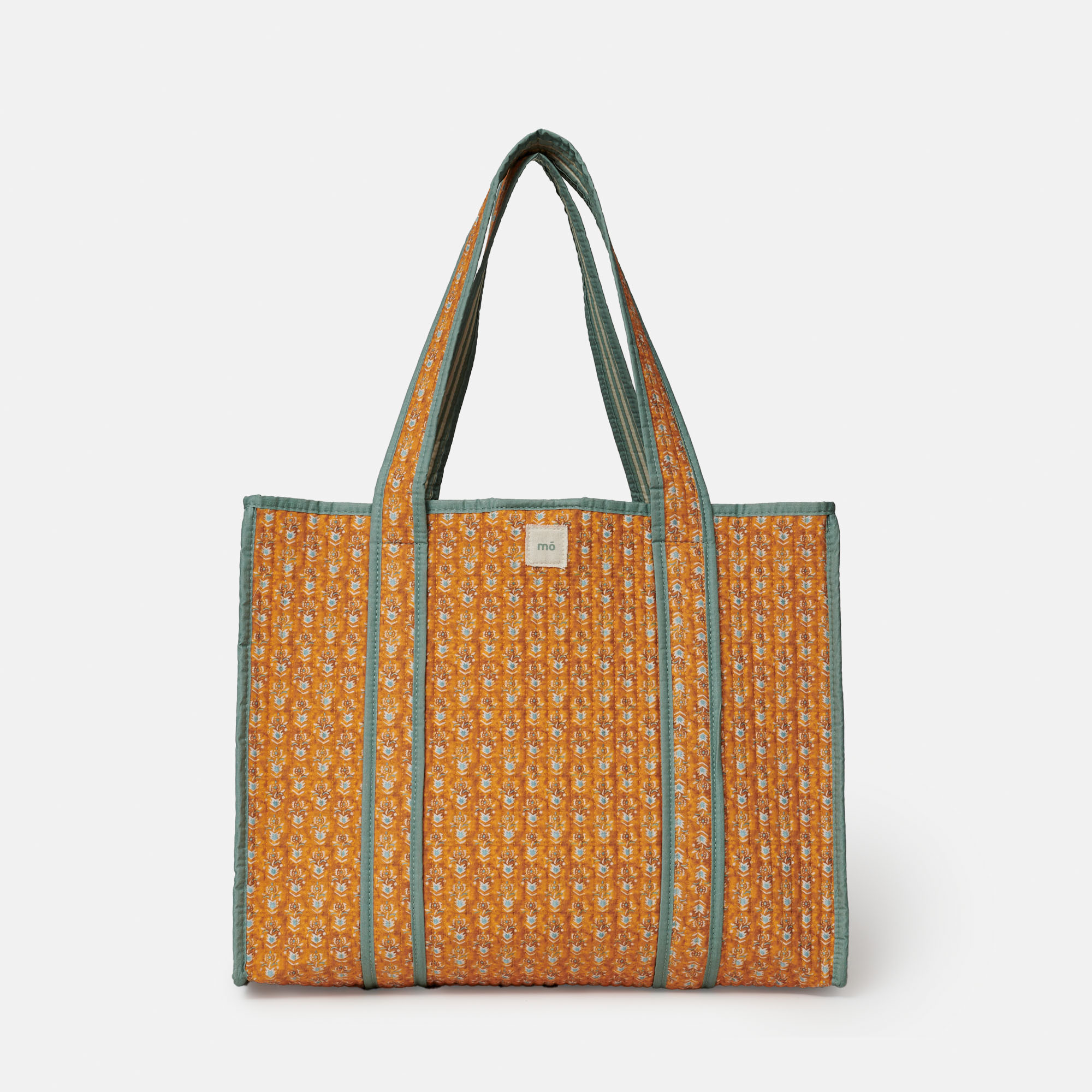 Bolsa acolchoada TAJ PRINT laranja, imagem grande número 0.
