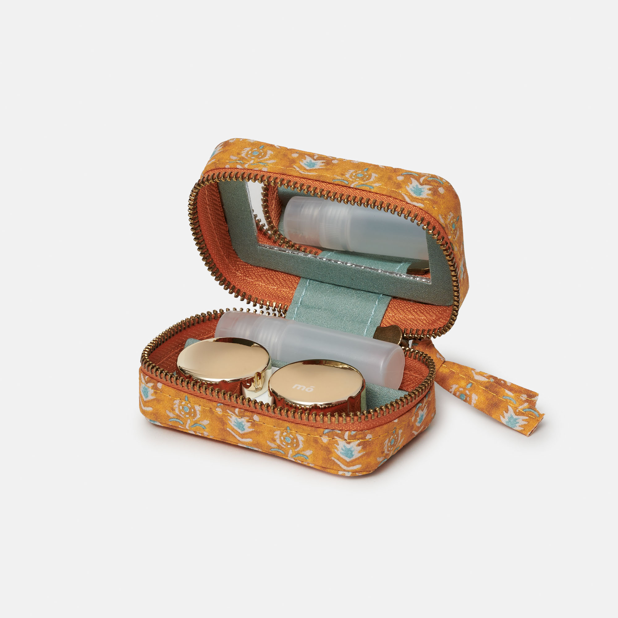 ESTOJO PARA LENTES TAJ PRINT laranja, imagem grande número 1
