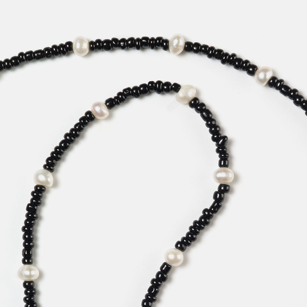 CORDÃO DE PÉROLAS NEGRO SALITRE, imagem grande número 2