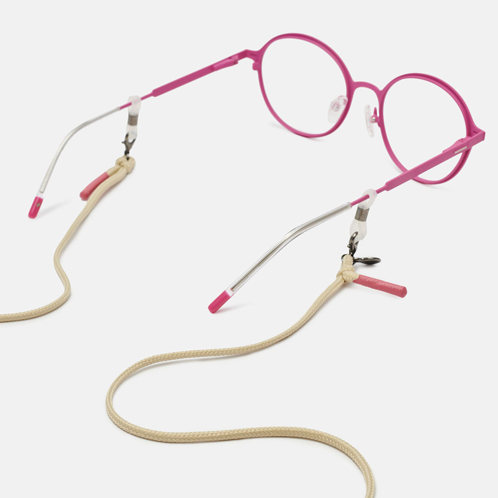 CORDÃO FLOW BEIGE E ROSA, imagem grande número 1