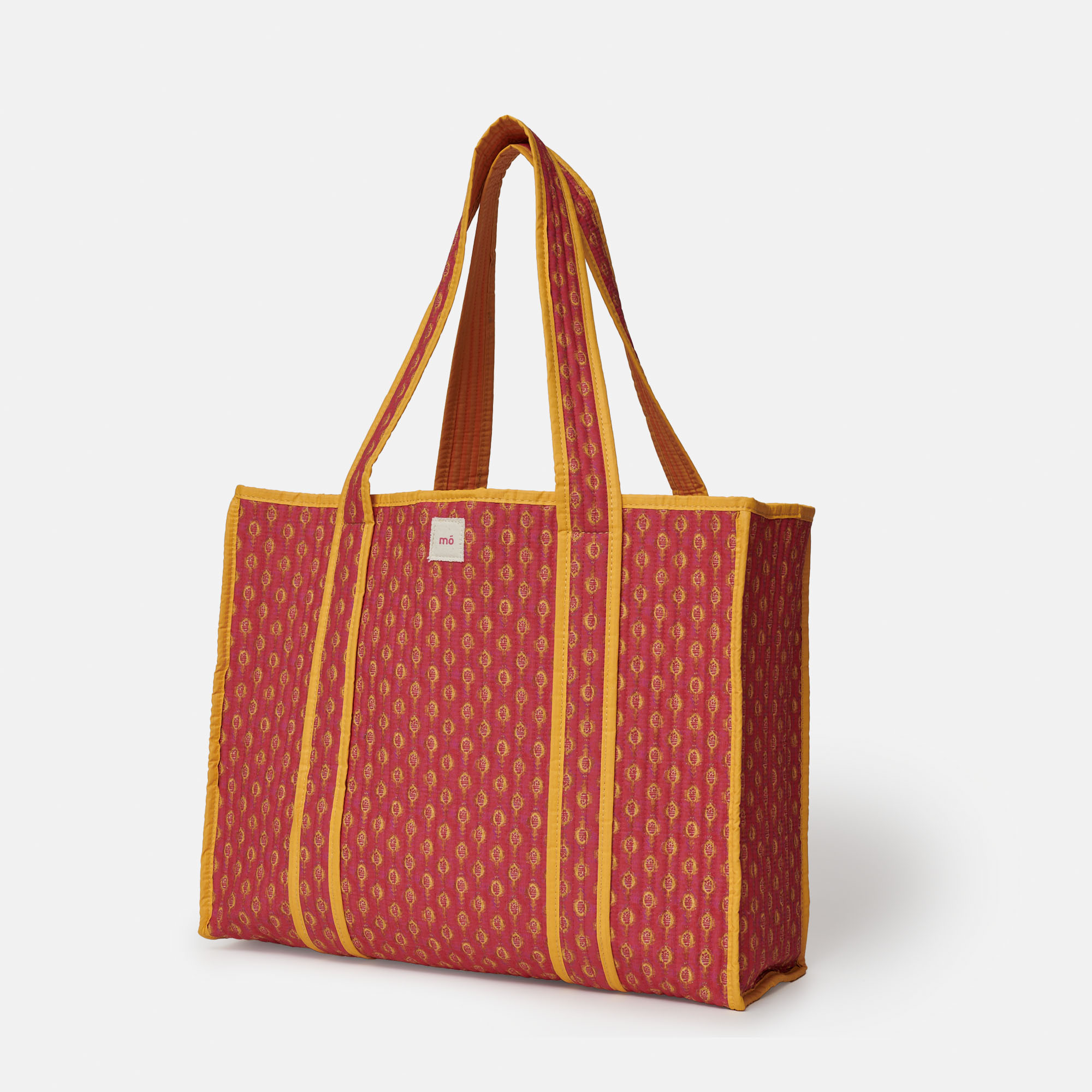 Bolsa acolchoada TAJ PRINT rosa, imagem grande número 1