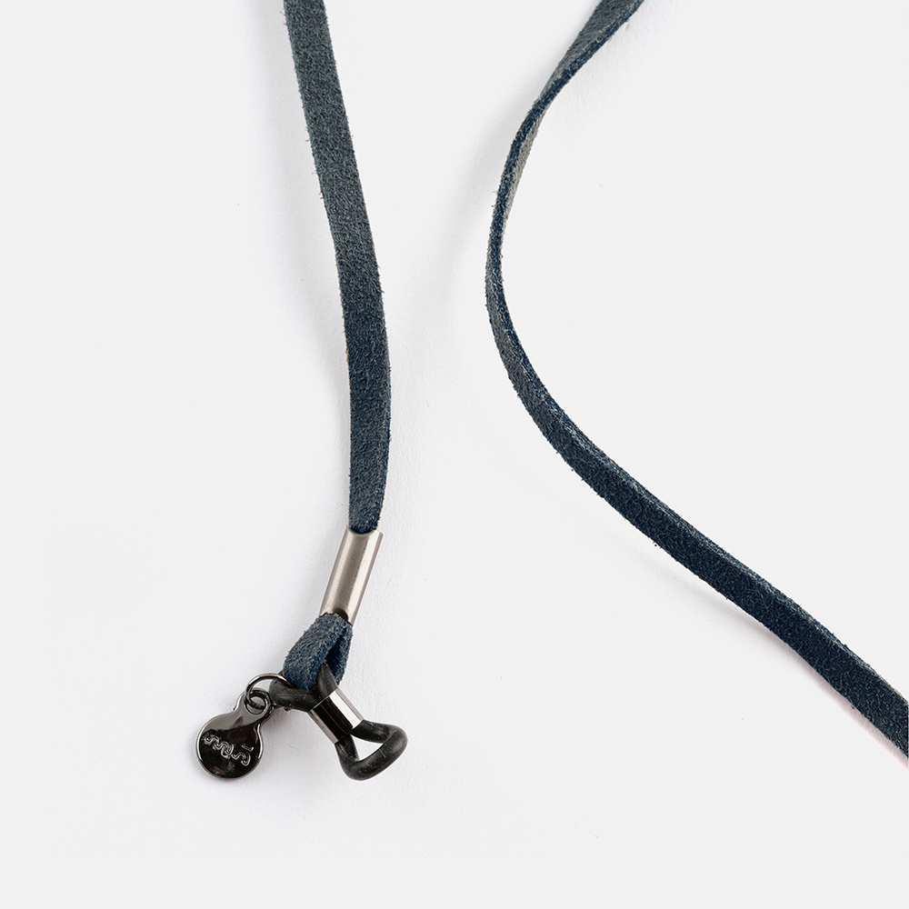 CORDÃO LEATHER BLUE , , imagem grande número 2