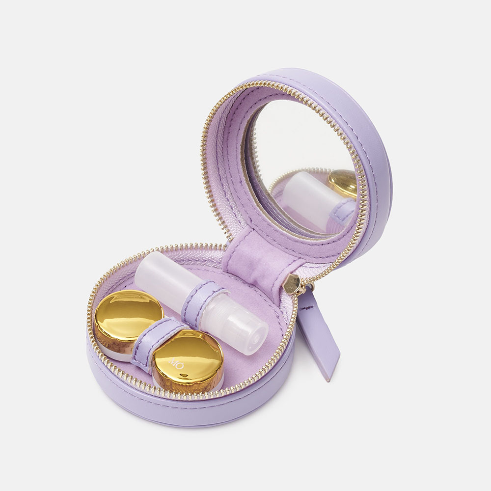 ESTOJO PARA LENTES BOUQUET ROXO , , imagem grande número 1