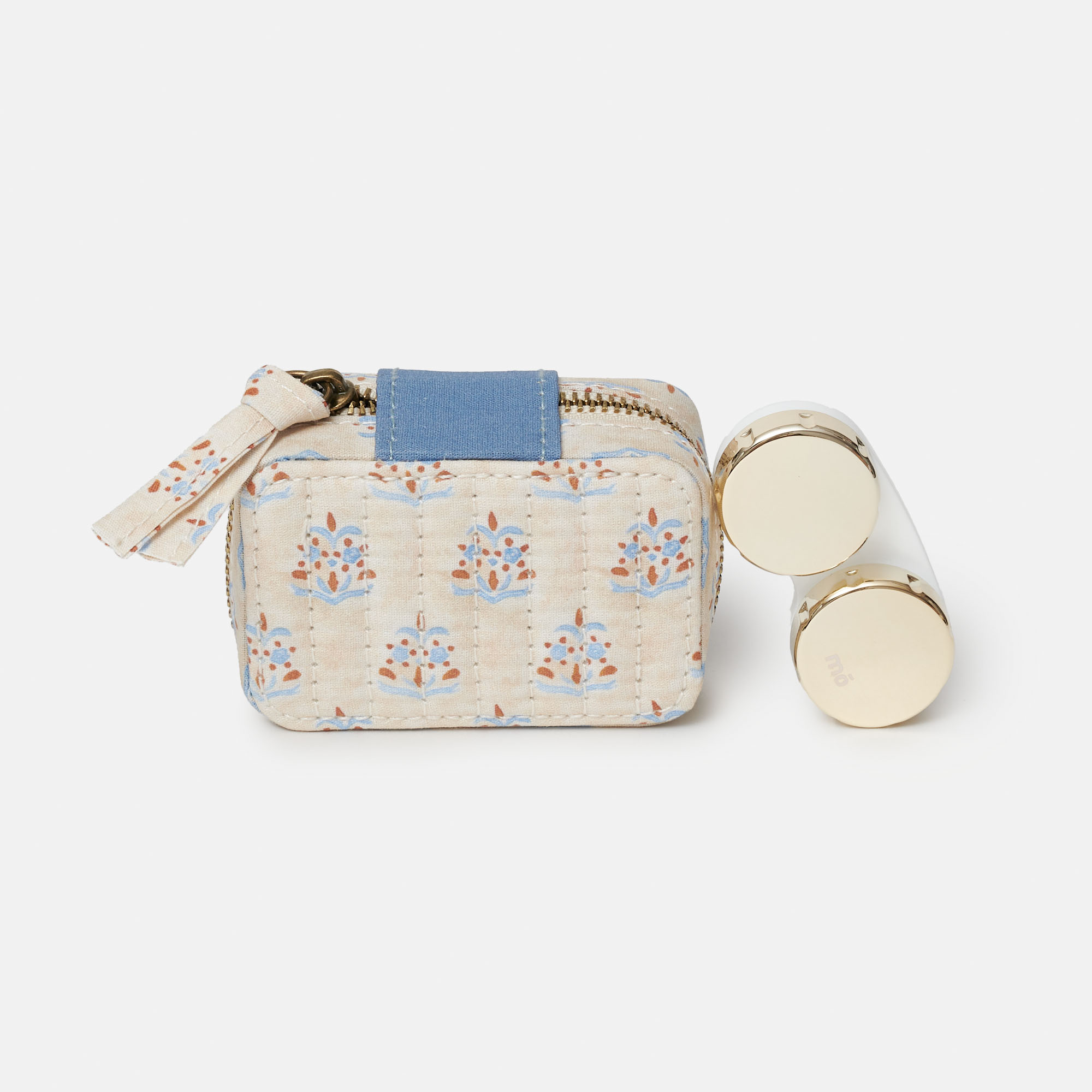 ESTOJO PARA LENTES TAJ PRINT BEIGE, imagem grande número 2