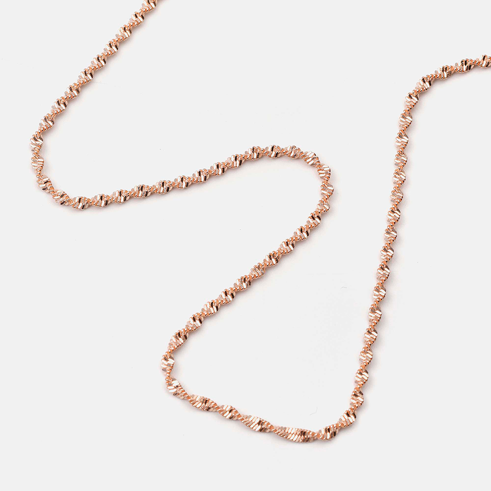 CORDÃO SINGAPORE ROSE GOLD, , imagem grande número 1