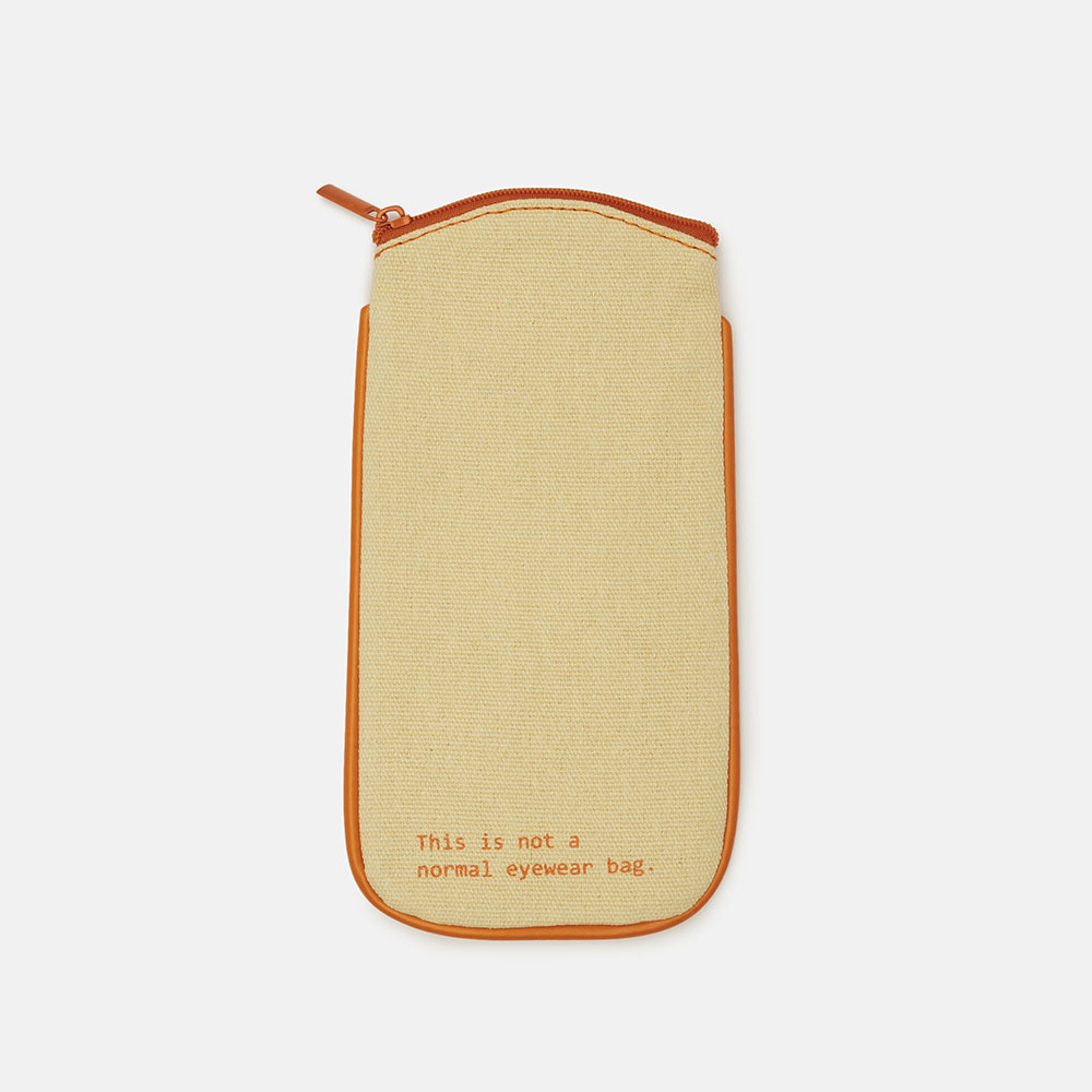 POUCH FLOW BEIGE Y NARANJA, , imagem grande número 0