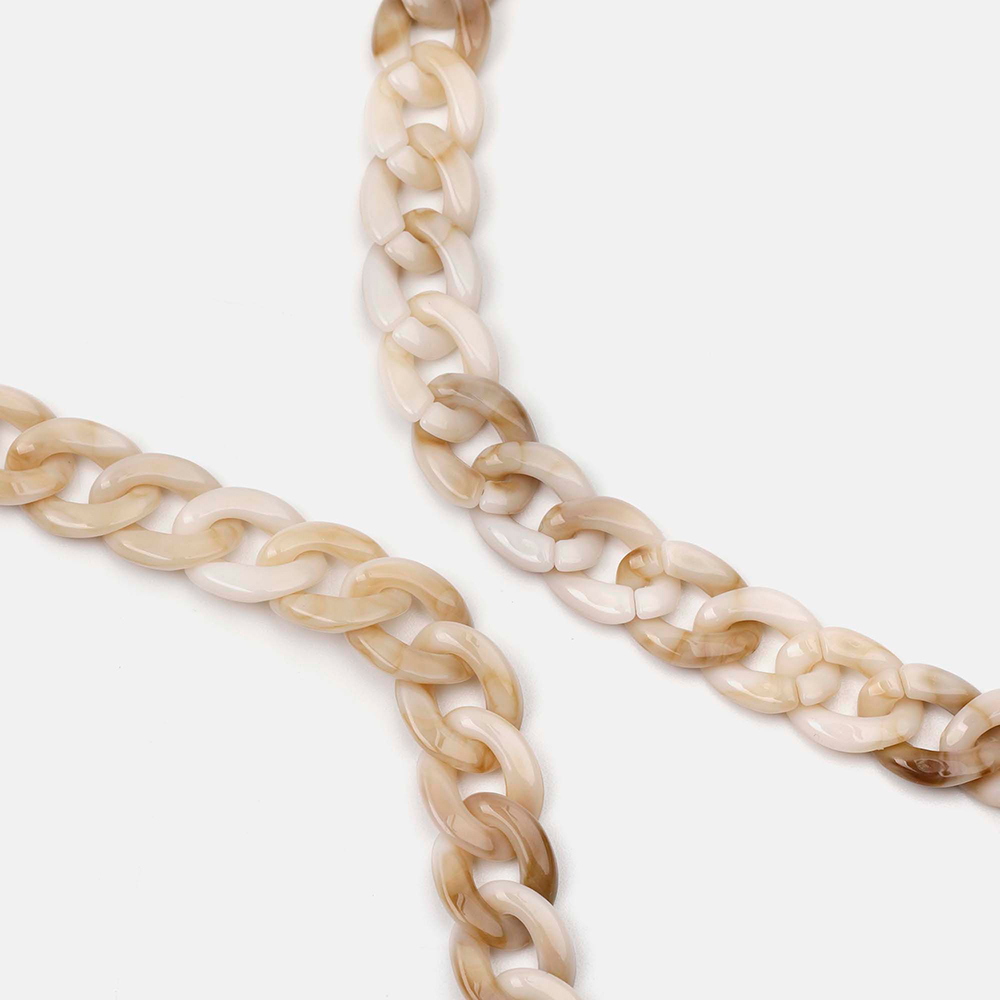 CORDÃO SMALL CHAIN BEIGE , , imagem grande número 1