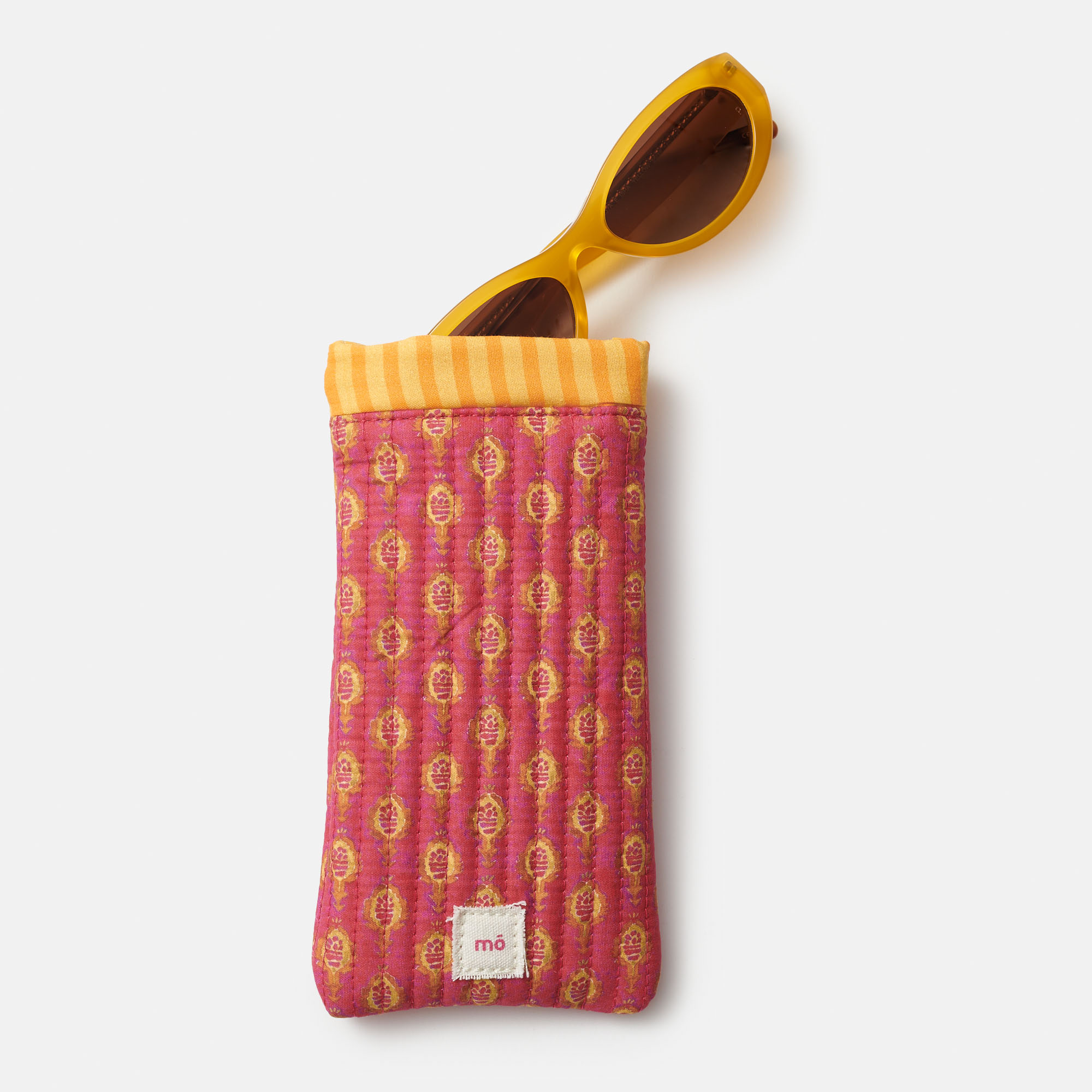 Bolsa acolchoada rosa com PRINT TAJ, imagem grande número 1