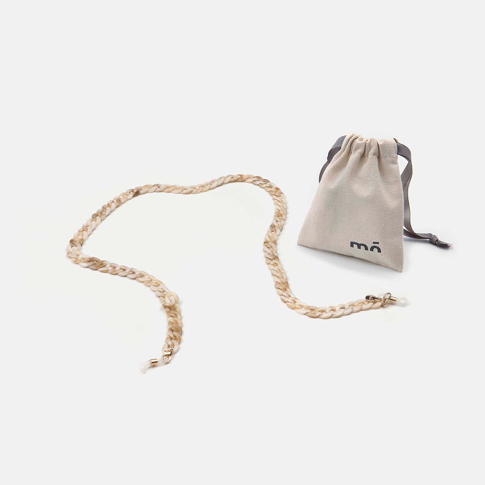 CORDÃO SMALL CHAIN BEIGE , , imagem grande número 0
