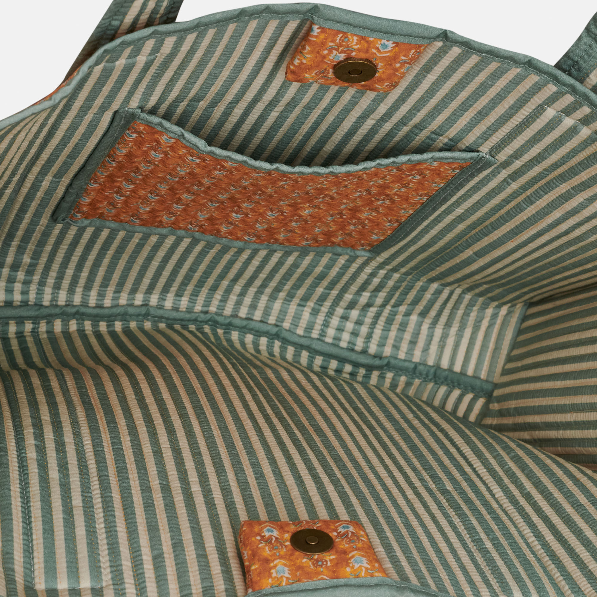Bolsa acolchoada TAJ PRINT laranja, imagem grande número 2.