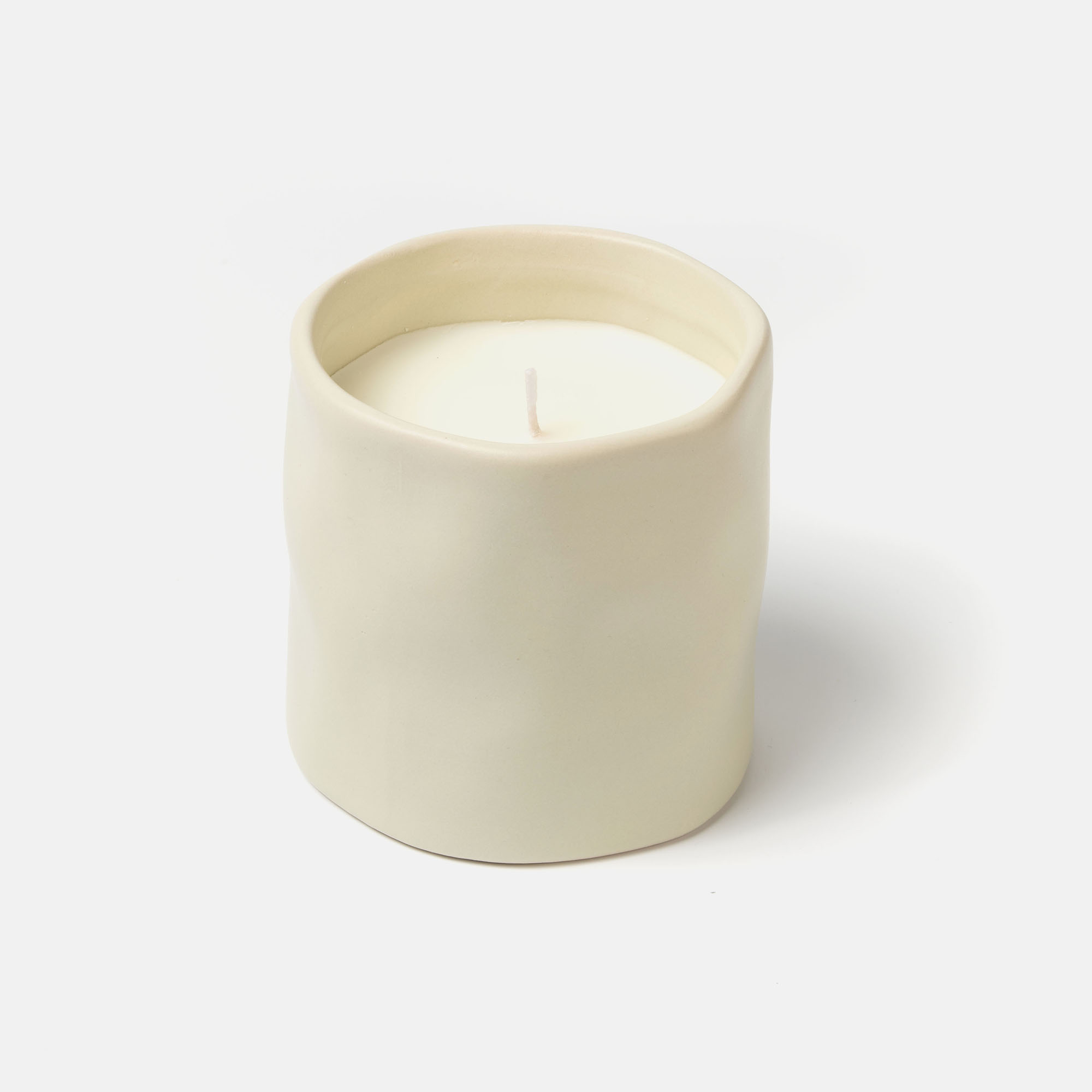Vela cerâmica assimétrica MO STUDIO II BEIGE, imagem grande número 1