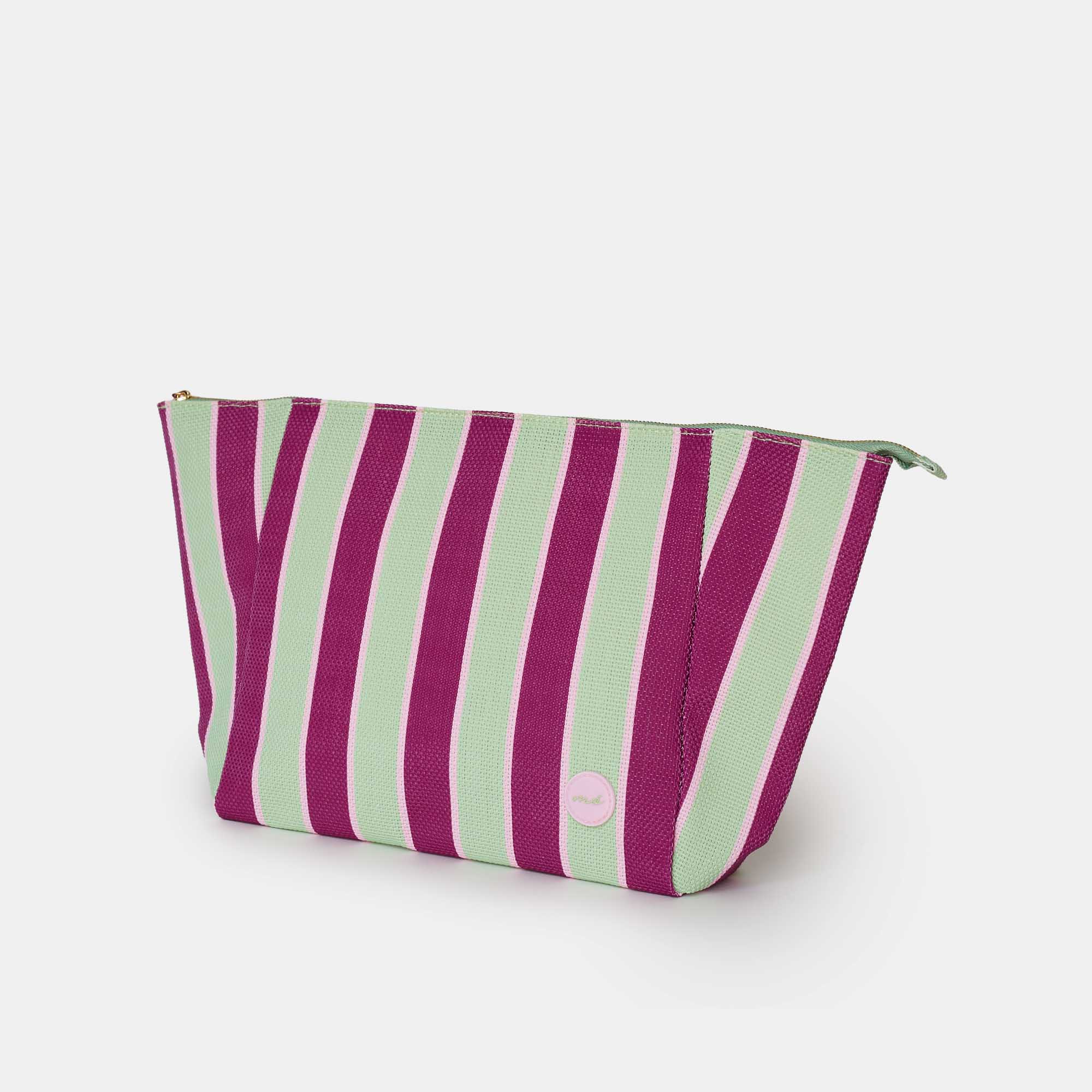 NECESSAIRE COCKTELERIA ROXO / VERDE, imagem grande número 1