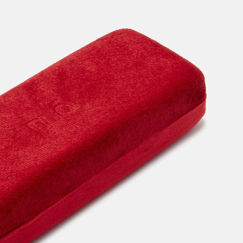 ESTOJO RÍGIDO DE VELUDO VERMELHO, imagem grande número 2