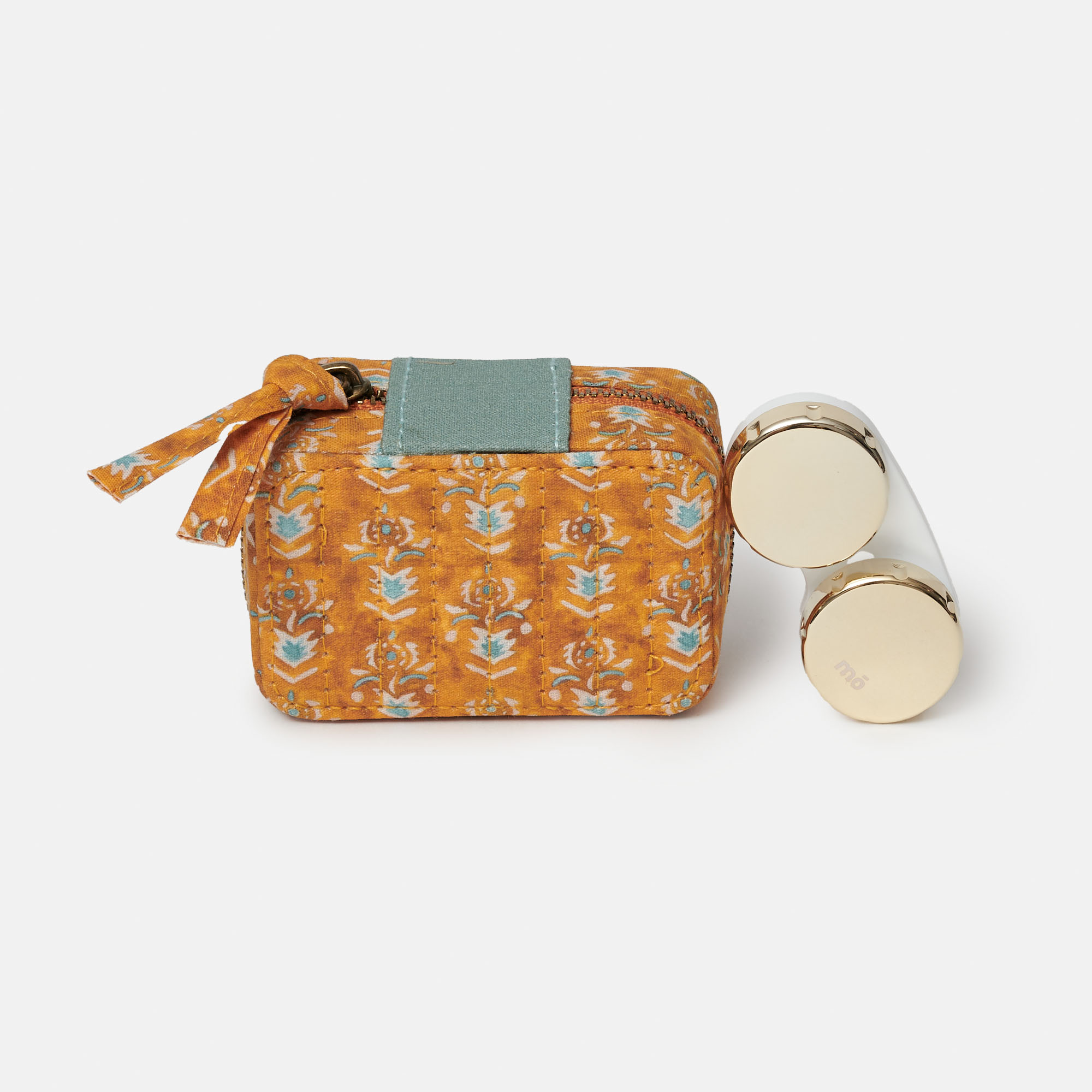 ESTOJO PARA LENTES TAJ PRINT laranja, imagem grande número 2